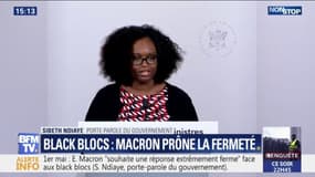 1er mai: Emmanuel Macron "souhaite une réponse extrêmement ferme" face aux black blocs