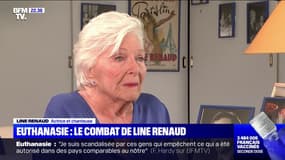 Line Renaud sur l’euthanasie: "Il y a tellement de tabous que c’est pour ça que cette loi n’est pas près de passer (…) mais on y arrivera"