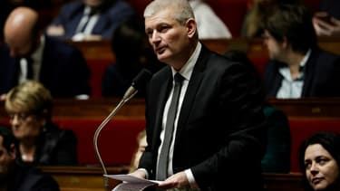 Le député Olivier Falorni à l'Assemnlée nationale à Paris le 11 décembre 2018