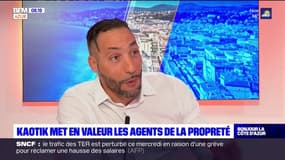 Nice: le rappeur Kaotik 747 réalise un clip pour mettre en valeur les agents de la propreté