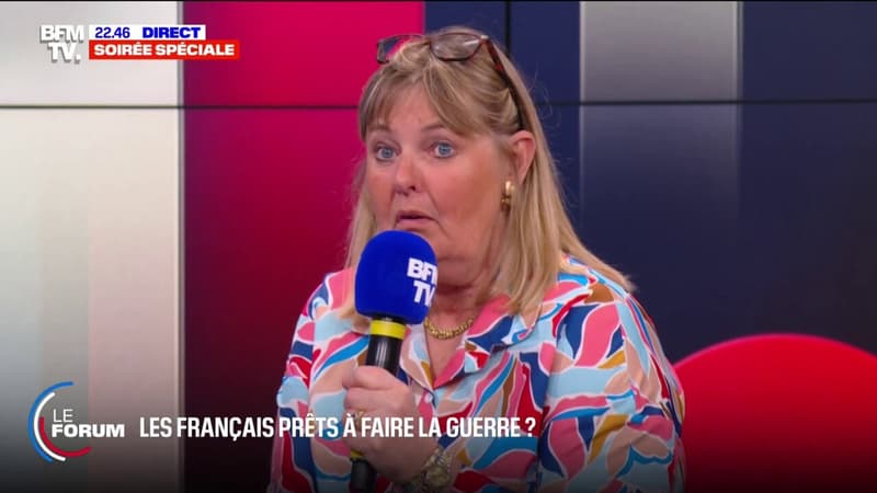 Échange tendu sur le plateau du Forum BFMTV au sujet de l'engagement français en Ukraine