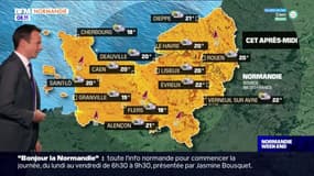Météo Normandie: des averses et du vent ce dimanche, jusqu'à 20°C à Caen et 21°C à Alençon