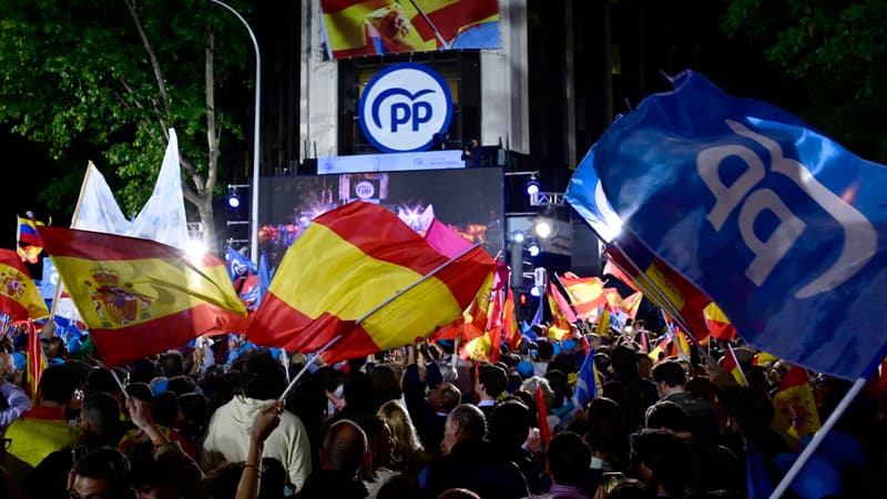 Le Parti populaire (PP, droite) a recueilli près de 6,9 millions de voix lors des élections municipales ce dimanche 28 mai 2023, arrivant en tête au niveau national