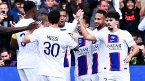 Les Parisiens fêtent le but de Neymar face à Brest