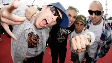 Le groupe de Hip Hop australien Bliss n Eso.