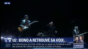 U2 enflamme Paris