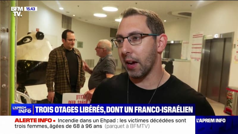 Le soulagement des proches d'Ofer Kalderon, franco-israélien libéré des mains du Hamas