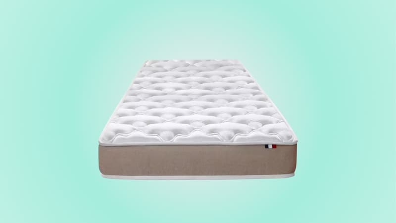 Auchan fait une remise de 65 % sur ce matelas de marque française, c'est la bonne affaire du jour 