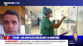 Benjamin Garel, directeur général du CHU de Martinique: "L'hôpital est surchargé"
