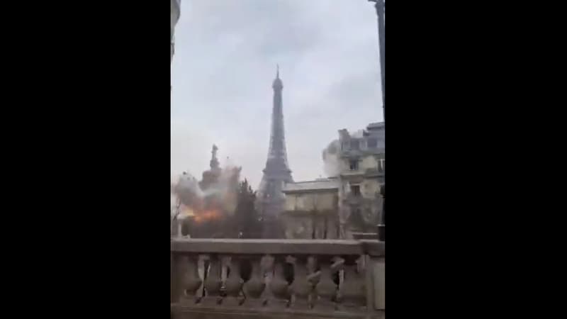 Paris sous les bombes: le parlement ukrainien diffuse une fausse vidéo de guerre pour interpeller les Européens