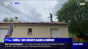 "On ne s'attendait pas à autant de dégâts": dans le Médoc, la grêle a fait des ravages