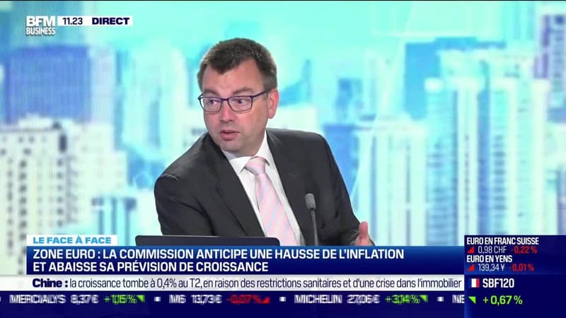 Daniel Gerino VS Jean-Jacques Friedman : Zone euro, la commission anticipe une hausse de l'inflation et abaisse sa prévision de croissance - 15/07