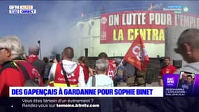 Des Gapençais à la rencontre de Sophie Binet à Gardanne dans les Bouches-du-Rhône