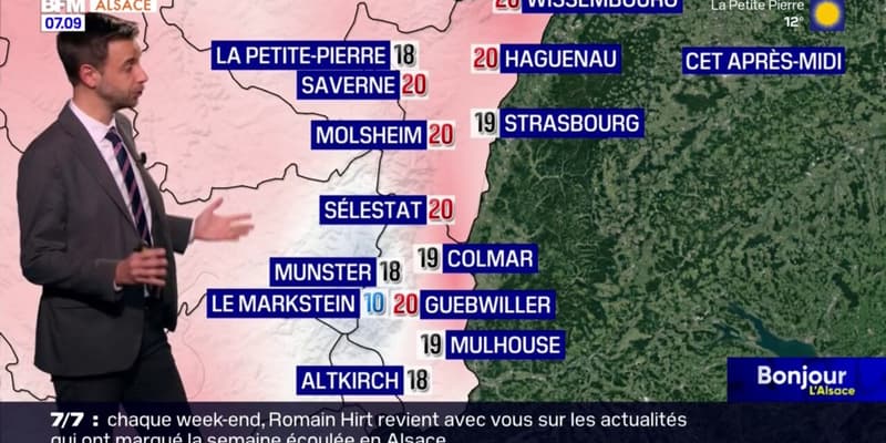 Météo Alsace: un grand ciel bleu ce 8 mai, jusqu'à 19°C à Strasbourg et Colmar