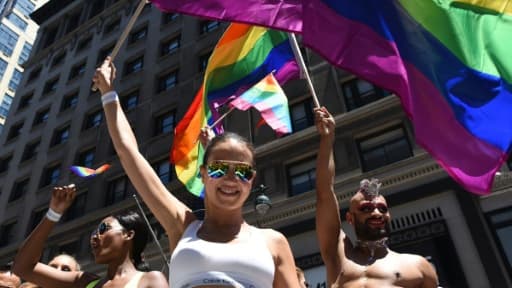 Gay Pride de New York, le 25 juin 2017