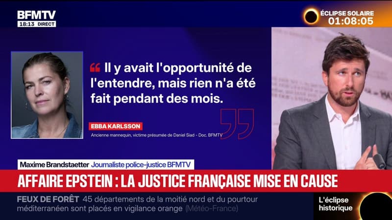 Affaire Epstein: l’ancienne mannequin Ebba Karlsson attaque l’État français pour "déni de justice"