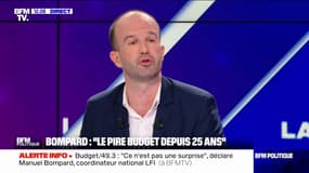 Manuel Bompard (LFI):  "J'appelle tous les députés à censurer ce budget"