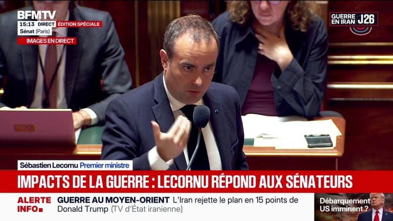Énergie: Sébastien Lecornu évoque "une crise de la circulation maritime"