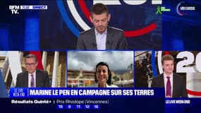 Marine Le Pen en campagne sur ses terres - 22/06