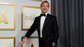 Brad Pitt aux Oscars en 2021