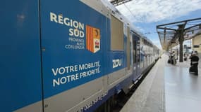 Un TER du réseau Zou. 