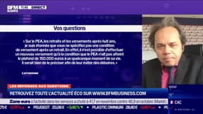 Les questions: PEA, quelles conditions pour les retraits et versements après 8 ans ? - 03/12