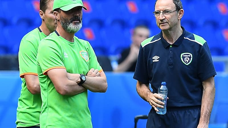 Roy Keane et Martin O'Neill