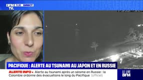 "L'alerte maximale (au tsunami) a été levée", explique cette Française résidant à Hawaï
