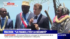 "L'avenir économique de Mayotte passe par la pêche" a assuré Emmanuel Macron 