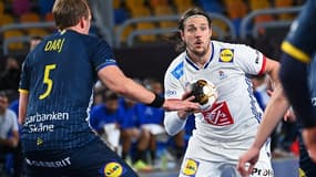 France-Suède lors du Mondial de handball, au Caire le 29 janvier 2021