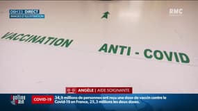 Vaccination obligatoire: "Je n'ai pas envie qu'on choisisse pour moi" explique Angèle, soignante