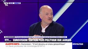 Pour Alain Bauer, professeur de criminologie, l'Eurovision est "devenu un enjeu géopolitique"
