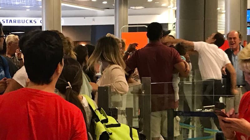 L'altercation entre un passager et un employé de l'aéroport de Nice a eu lieu dans la soirée du samedi 29 juillet.