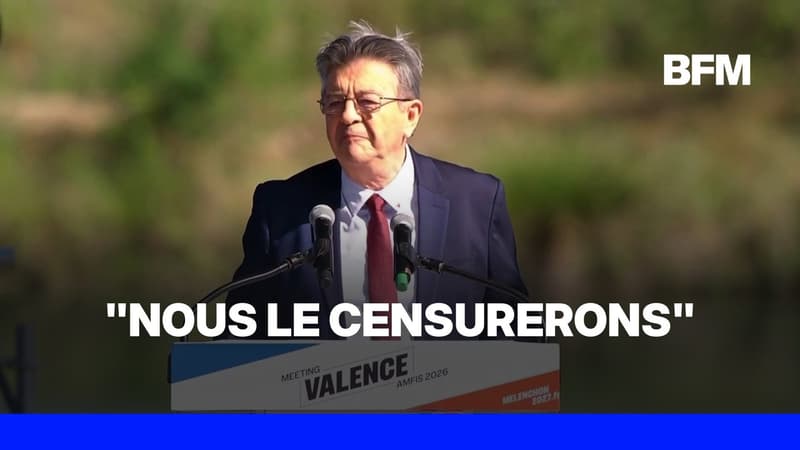 Jean-Luc Mélenchon promet de censurer le budget 2027 que prépare Sébastien Lecornu