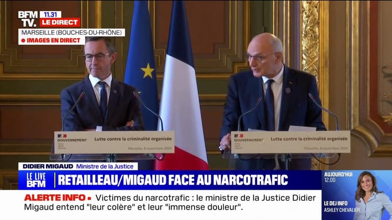 Narcotrafic: pour le ministre de la Justice, 