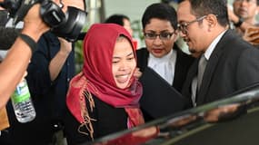 Siti Aisyah à la sortie de la Haute cour de Juala Lumpur, lundi 11 mars 2019.
