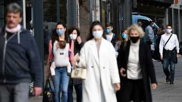 Dans les rues de Stuttgart, en Allemagne, le 2 novembre.