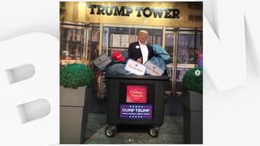 La statue de Donald Trump au musée Madame Tussaud de Berlin