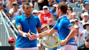 Jo-Wilfried Tsonga et Richard Gasquet