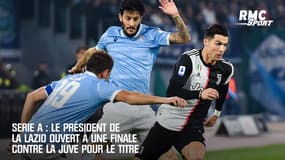 Serie A : Le président de la Lazio ouvert à une finale contre la Juve pour le titre