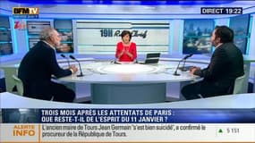 Laurent Joffrin face à Vincent Tremolet: Que reste-t-il de l'esprit du 11 janvier 3 mois après le drame ?