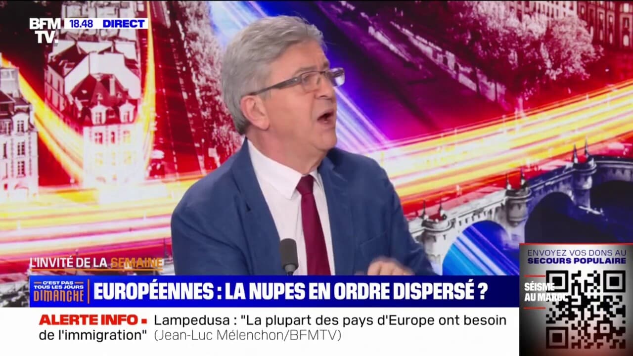 Jean Luc M Lenchon Je Ne Fais Pas La Nupes Car J Aime Les Autres Je Ne Les Aime Pas