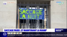 #SaccageParis: 200 personnes ont manifesté devant l'Hôtel de Ville