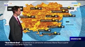 Météo Var: une journée ensoleillée, 18°C à Toulon