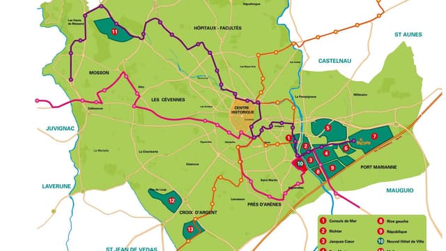 Les nouveaux quartiers