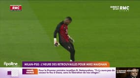 Milan-PSG: l'heure des retrouvailles pour Mike Maignan