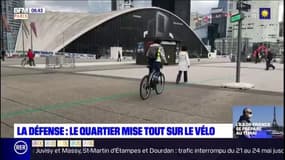 La Défense: pour le déconfinement, le quartier mise tout sur le vélo