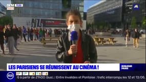 Paris: Il y avait du monde ce mercredi matin devant le MK2 Bibliothèque
