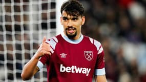 Lucas Paqueta avec West Ham en mars 2023