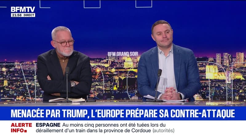 Menacée par Trump, l'Europe prépare sa contre-attaque - 18/01